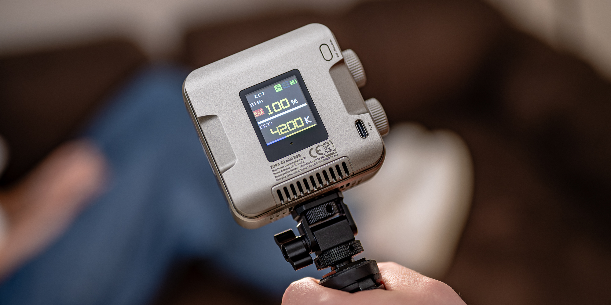 Lampa LED Newell Zora Mini 40 RGB