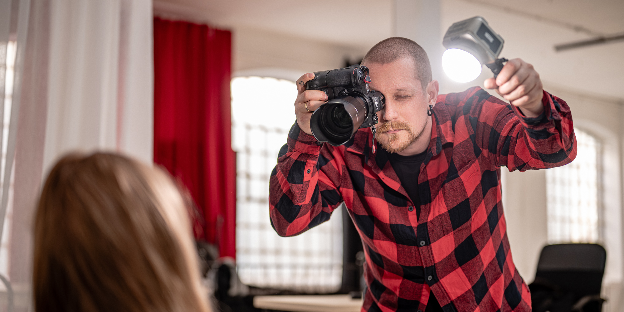 Lampa LED Newell Zora Mini 40 RGB