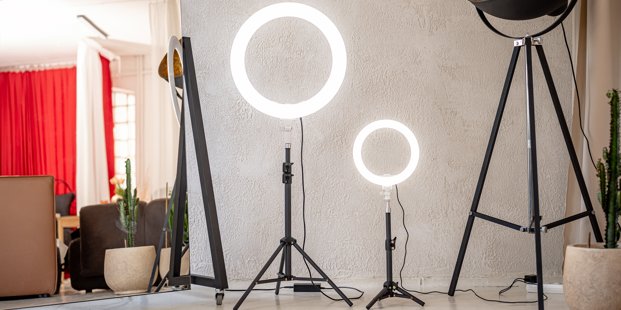 Lampa pierścieniowa LED Newell RL-18A - WB (3200 K - 5500 K) - Arctic White