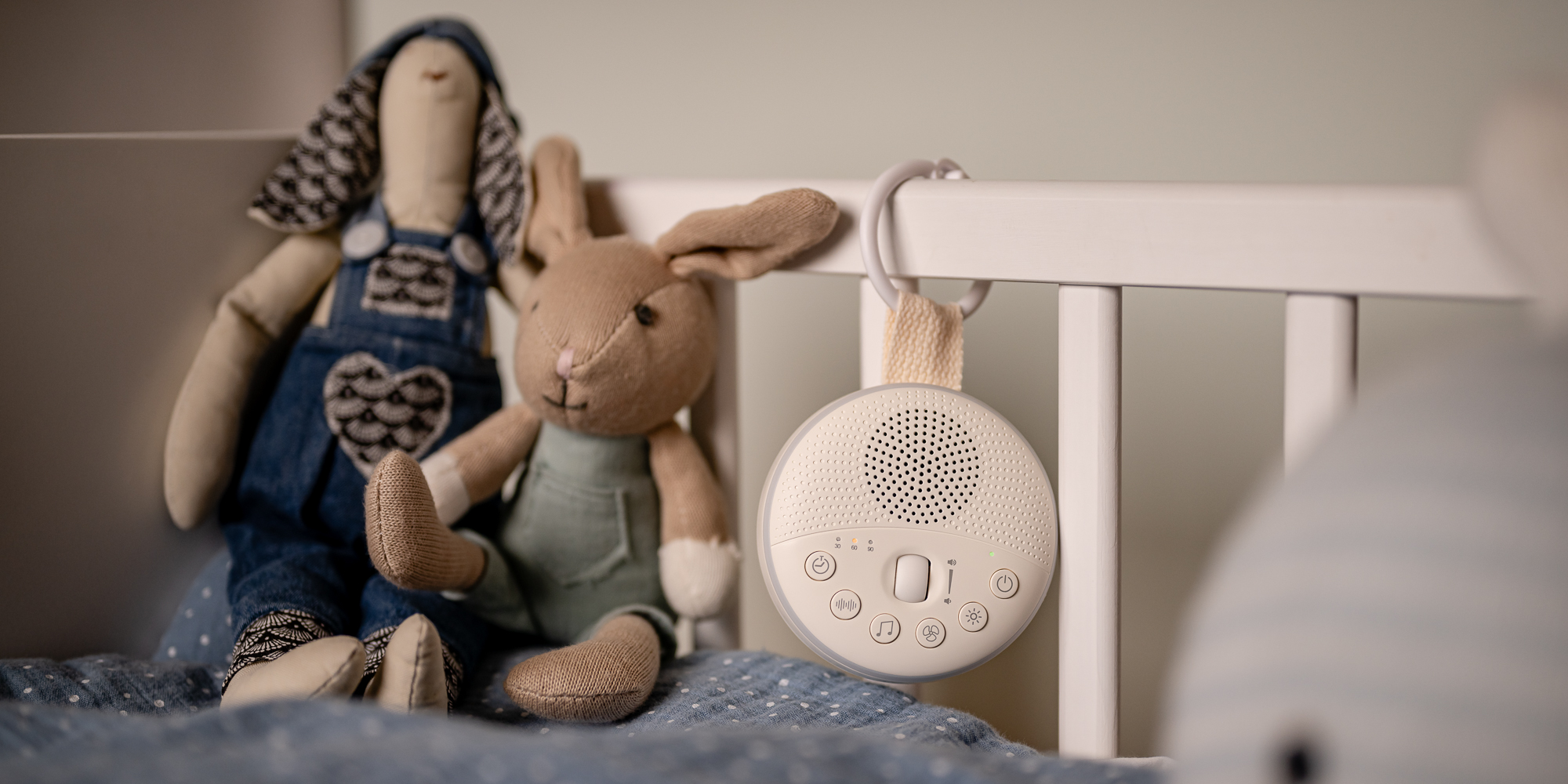 Lampka nocna LED Newell LunaWhisper z funkcją białego szumu