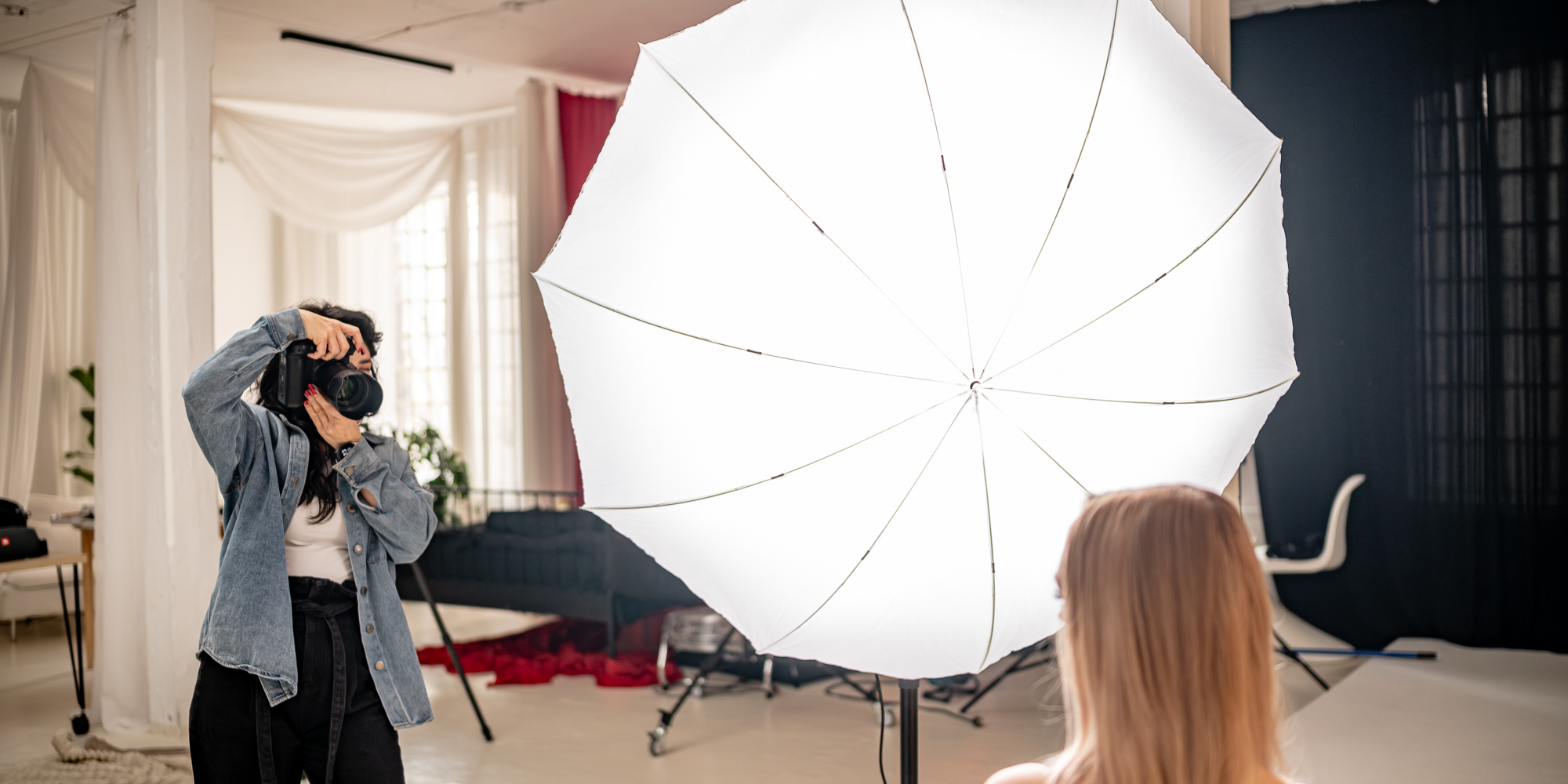Parasolka-softbox rozpraszająca Newell 140 cm