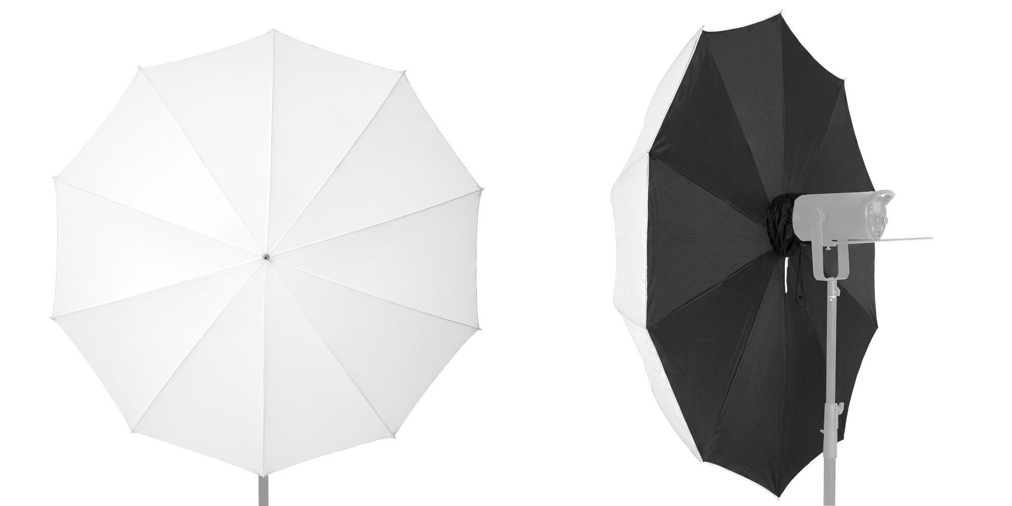 Parasolka-softbox rozpraszająca Newell 140 cm
