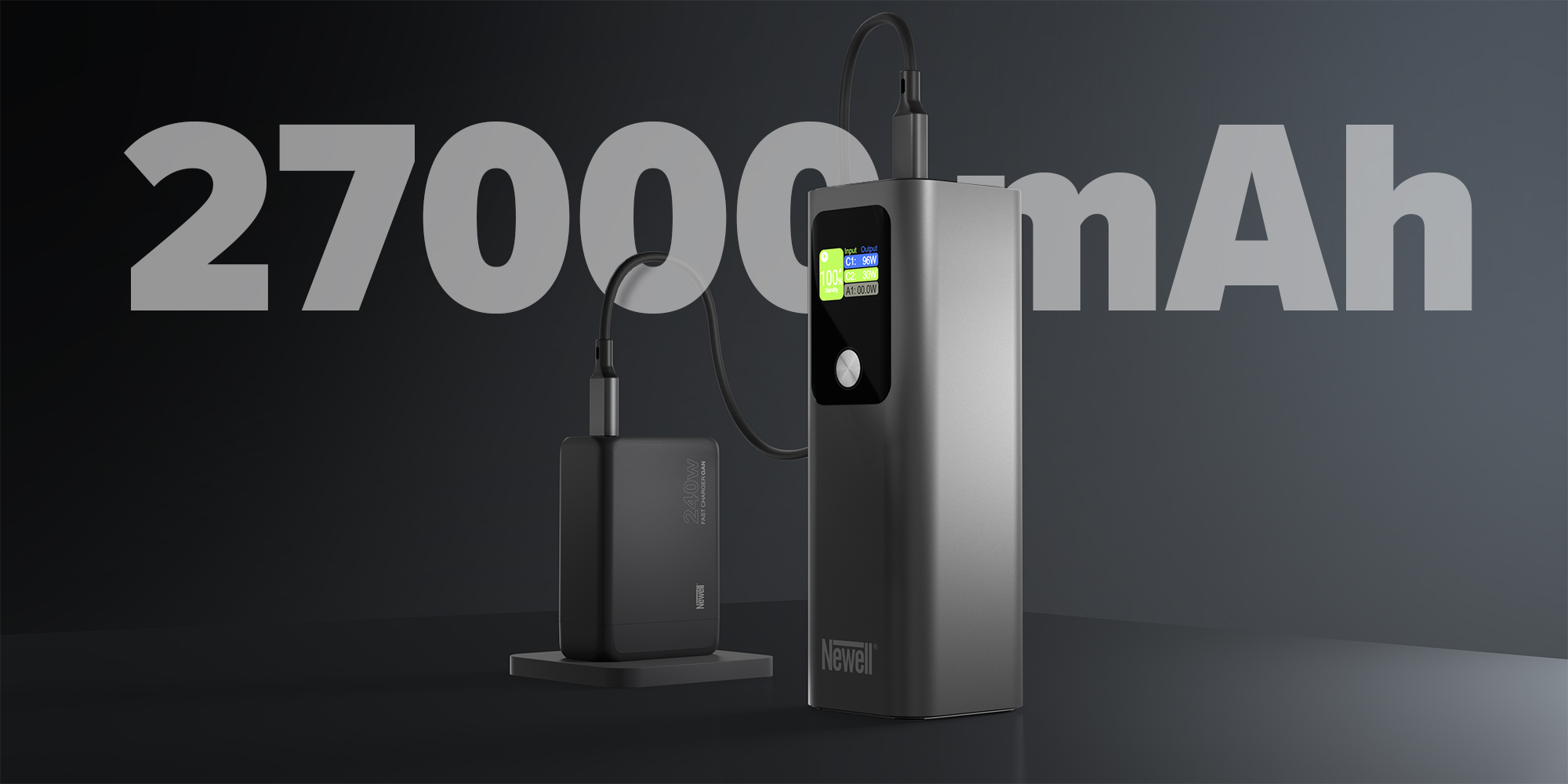 Power Bank Newell Vayu 27000 mAh PD 140 W