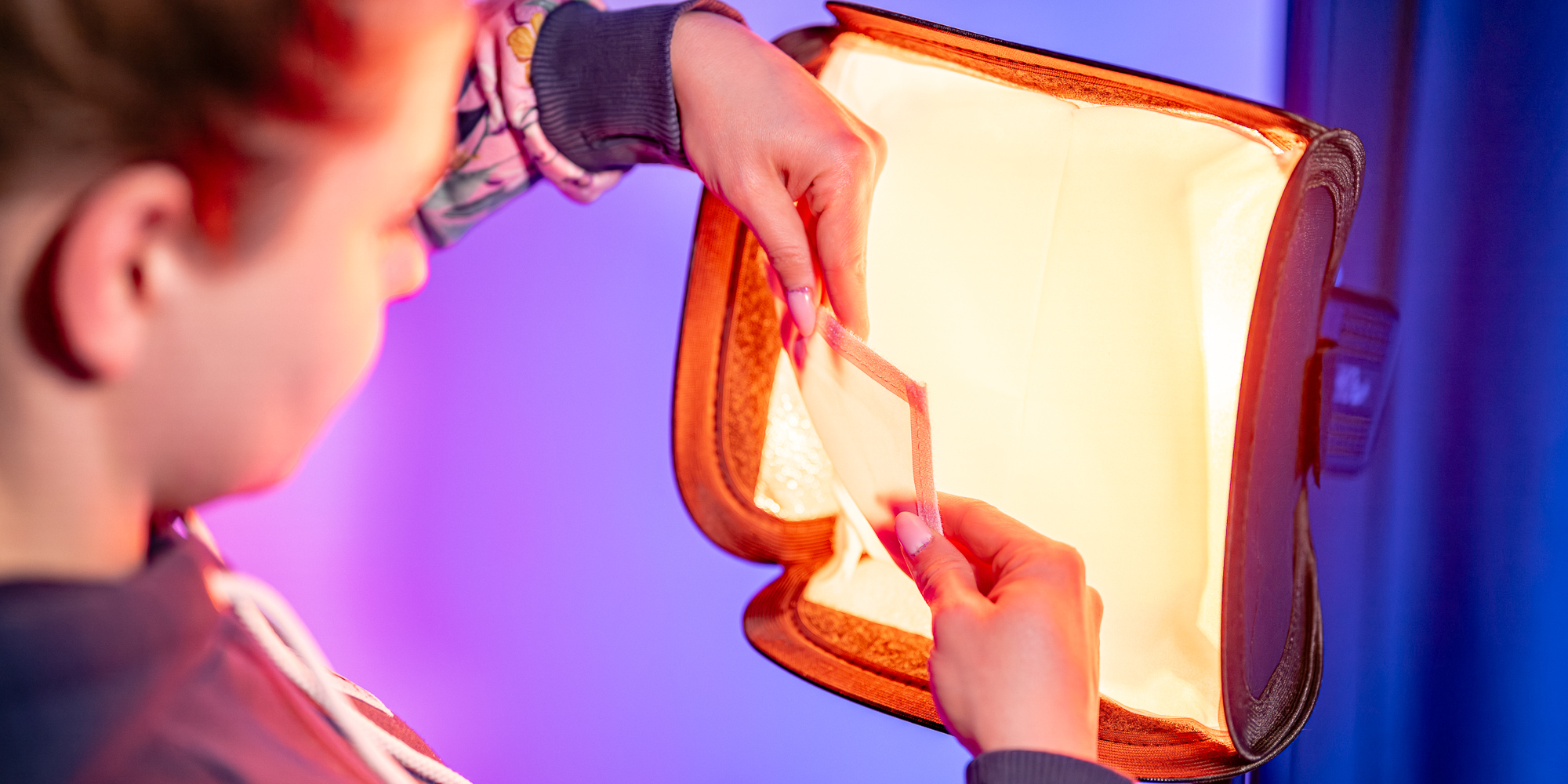 Softbox kwadratowy Newell 25 cm Mini Bowens