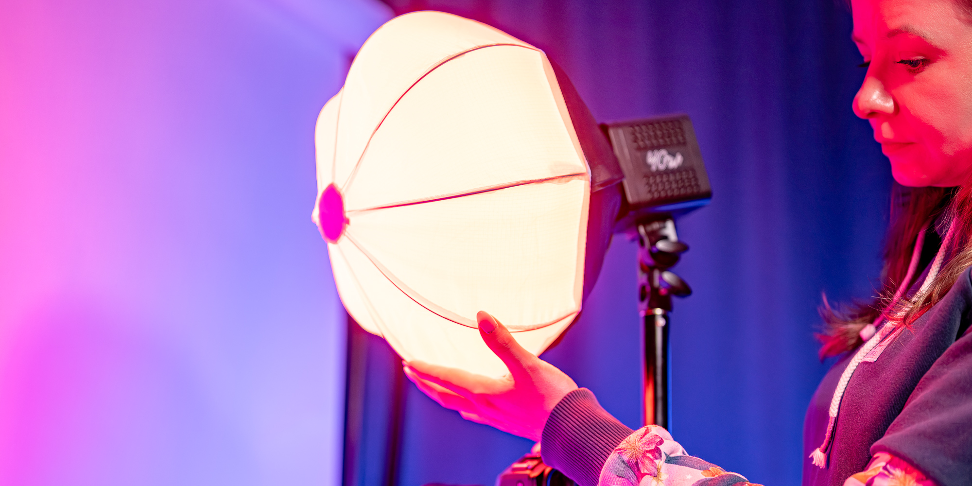 Softbox lantern Newell 30 cm Mini Bowens