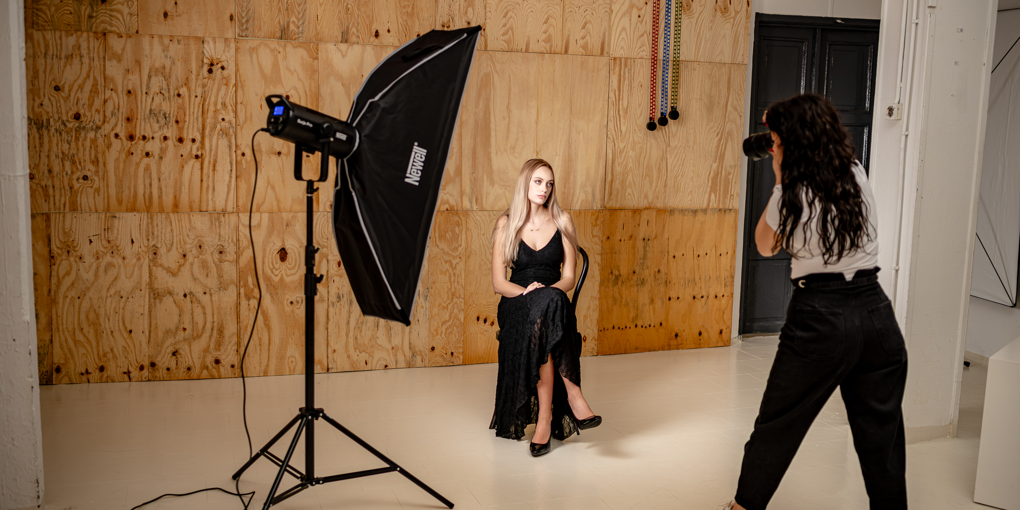 Softbox prostokątny Newell 30 x 120 cm