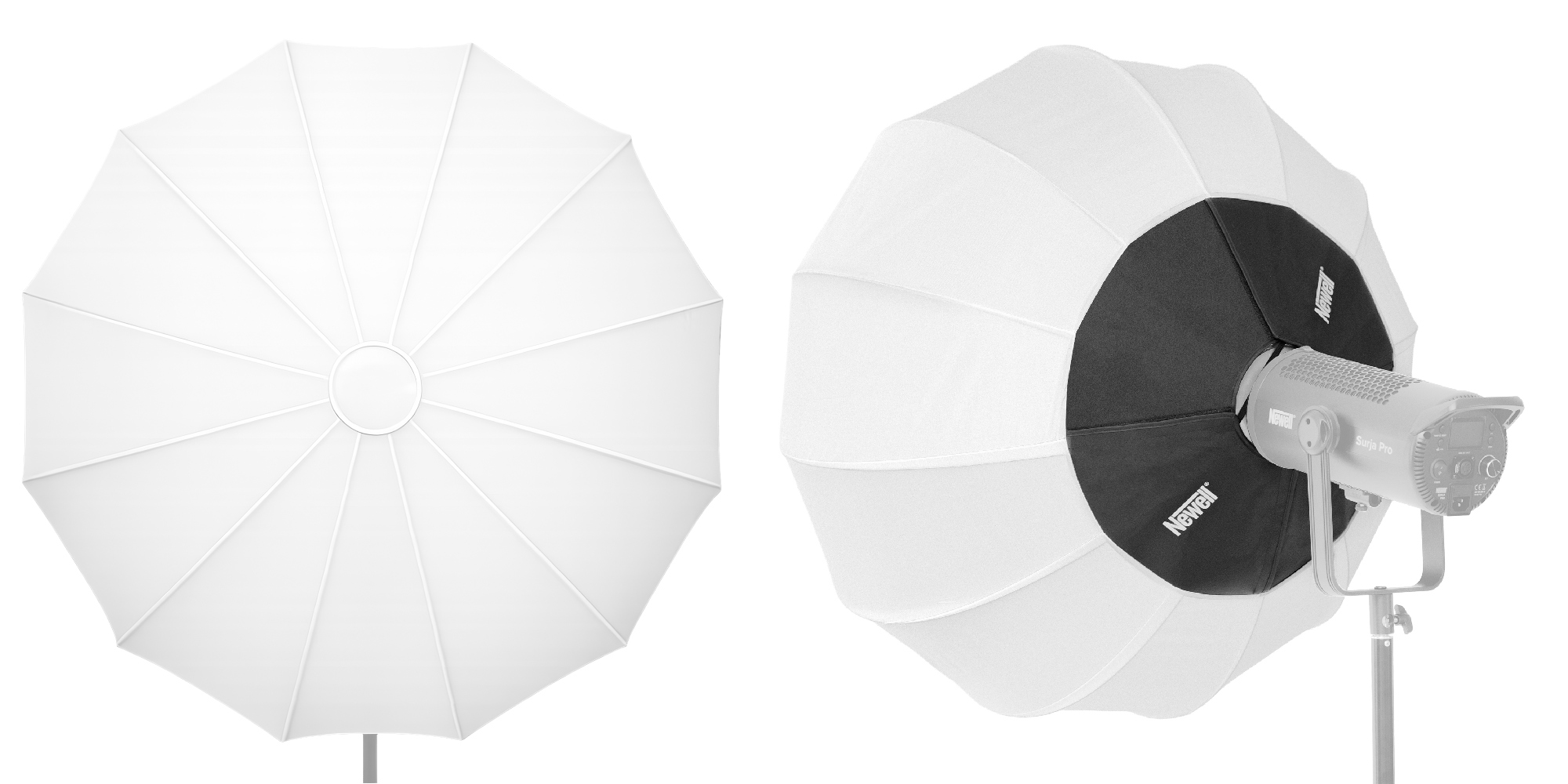 Softbox sferyczny Newell 80 cm