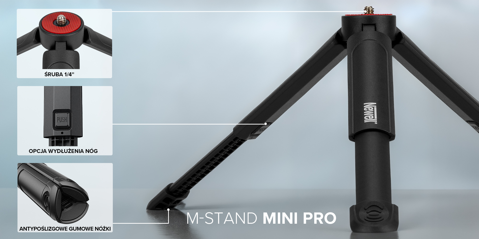 Statyw oświetleniowy Newell M-Stand Mini Pro