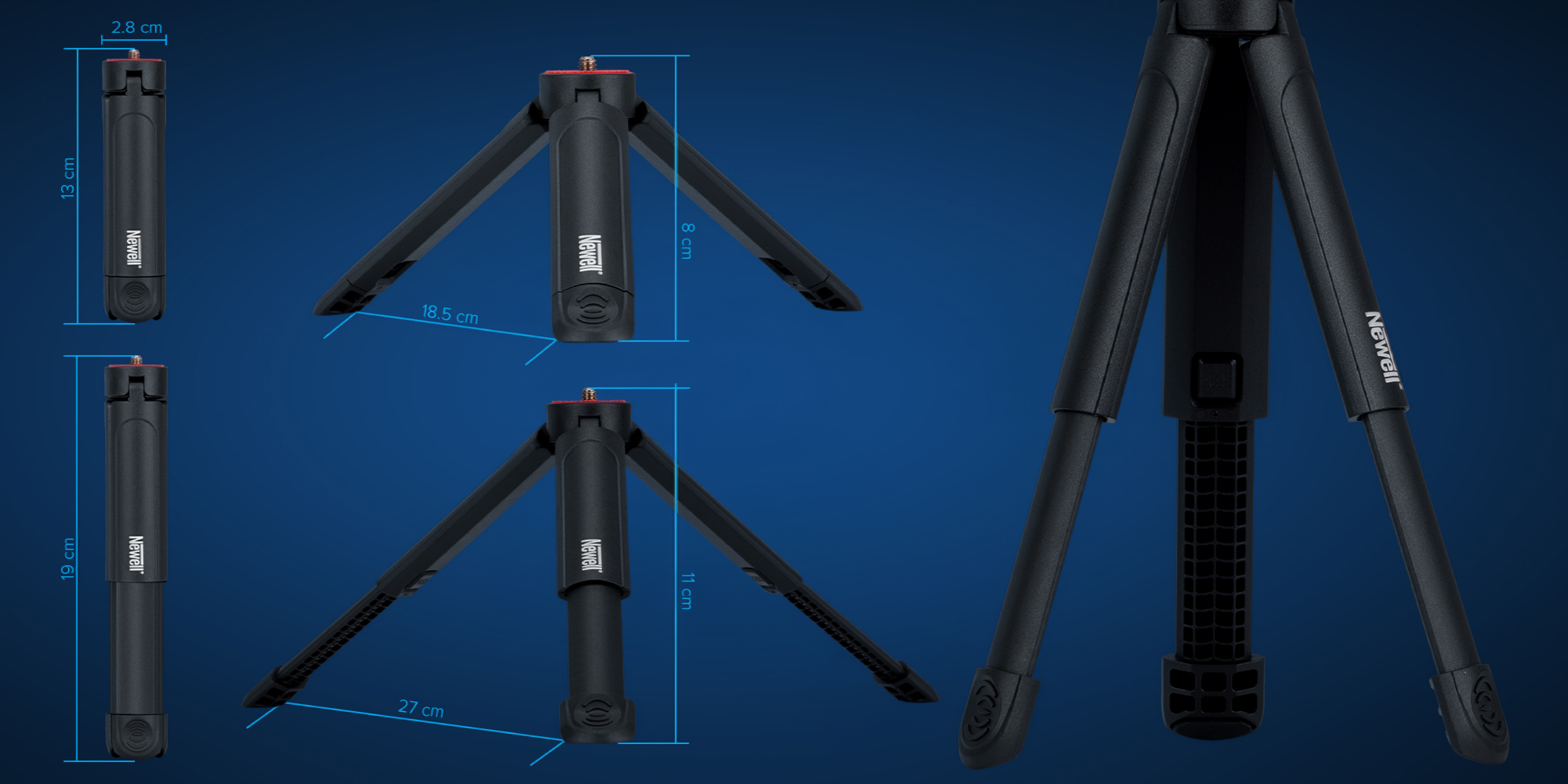 Statyw oświetleniowy Newell M-Stand Mini Pro
