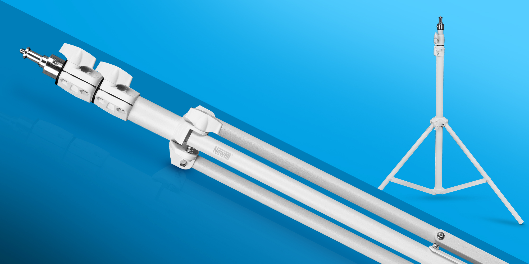 Newell Taranis lighting stand - white