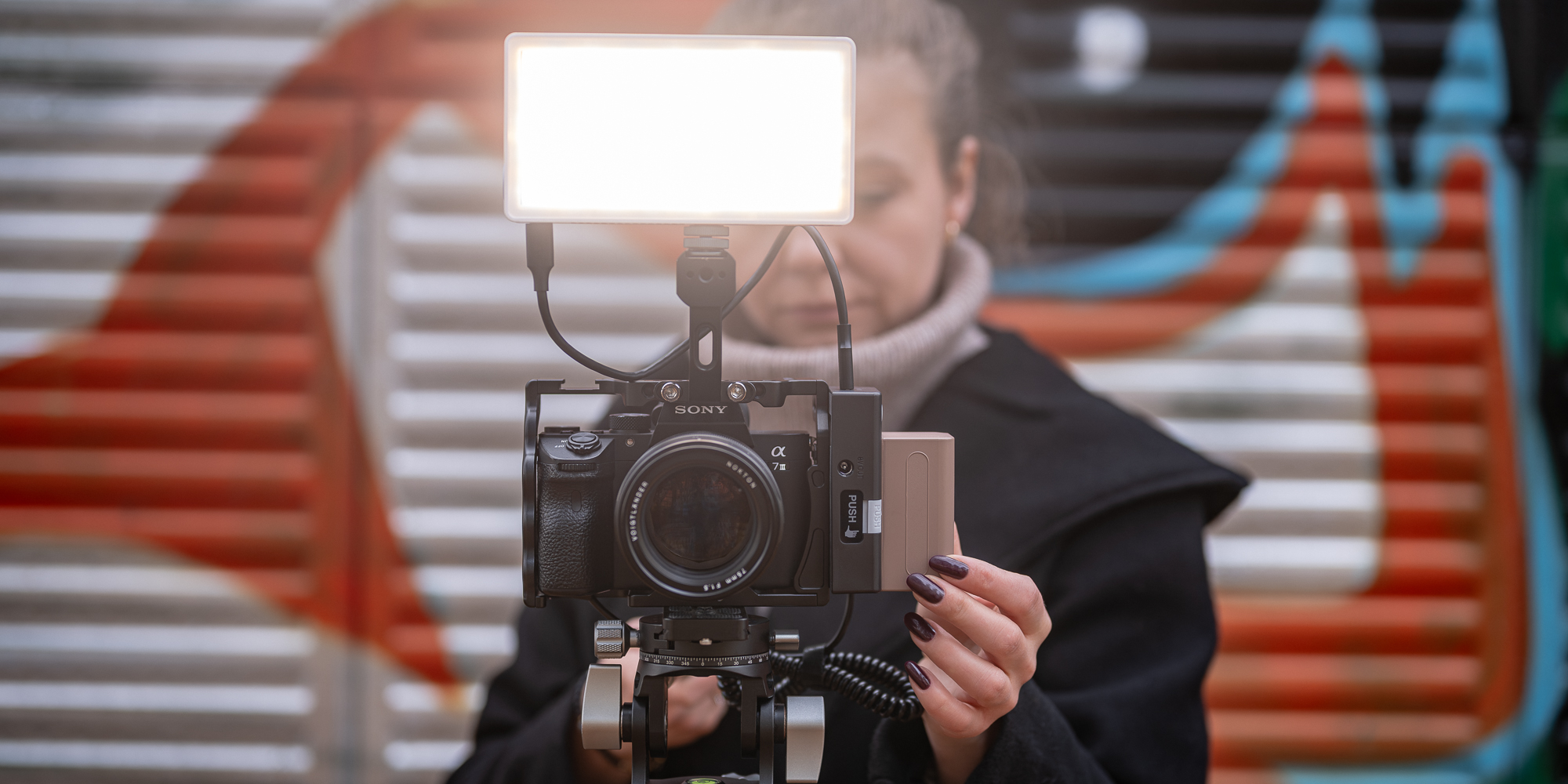 Uniwersalny adapter Newell DC - USB do akumulatorów NP-F