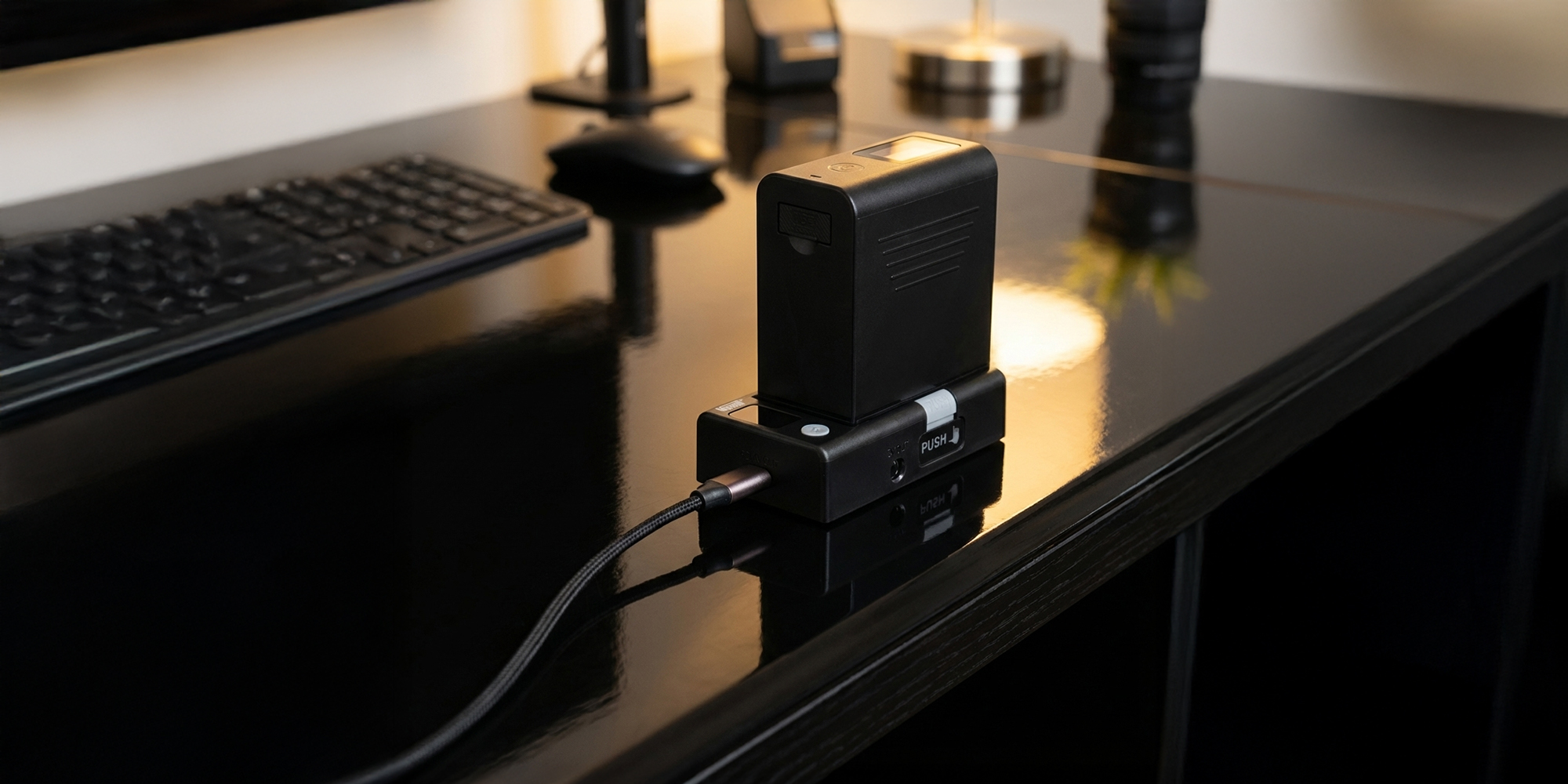 Uniwersalny adapter Newell DC - USB do akumulatorów NP-F