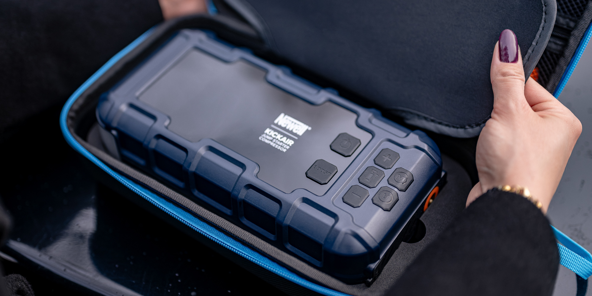 Urządzenie rozruchowe z kompresorem Newell KickAir