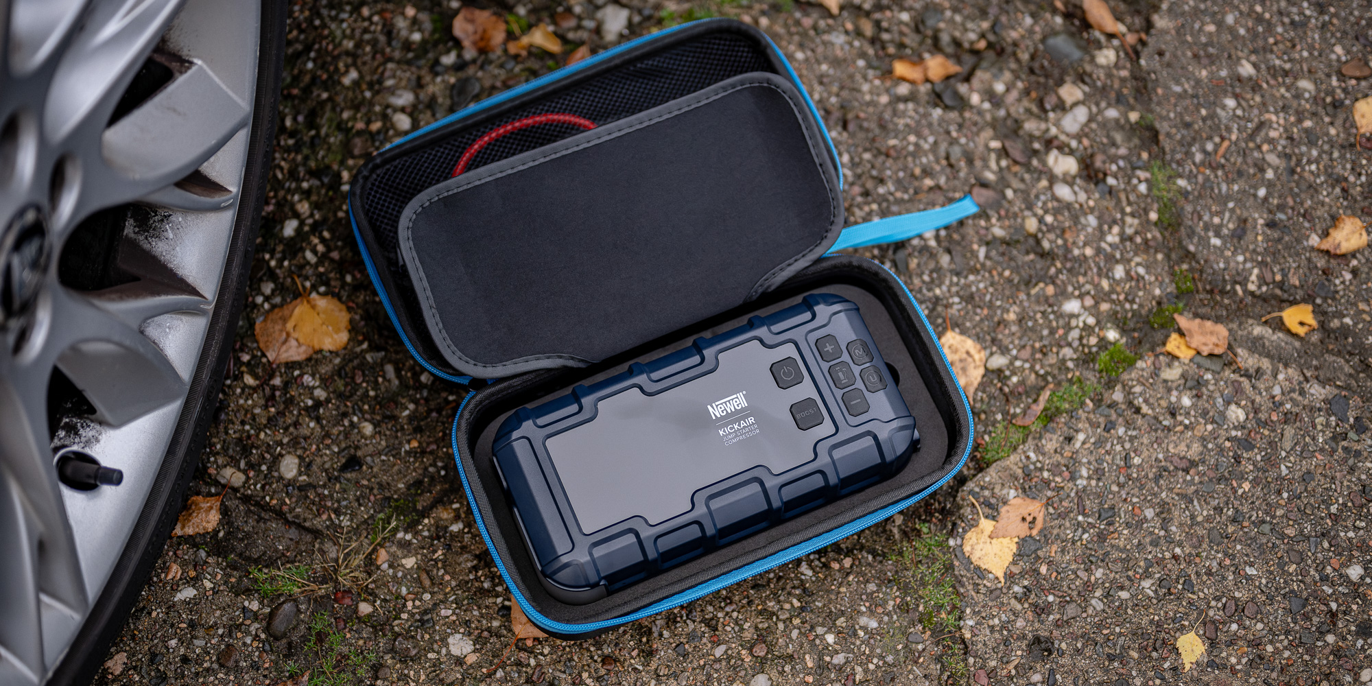 Urządzenie rozruchowe z kompresorem Newell KickAir