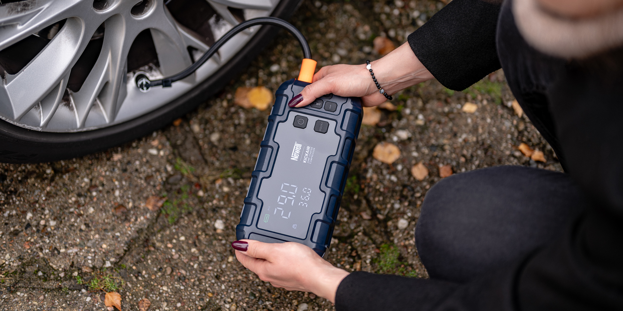 Urządzenie rozruchowe z kompresorem Newell KickAir