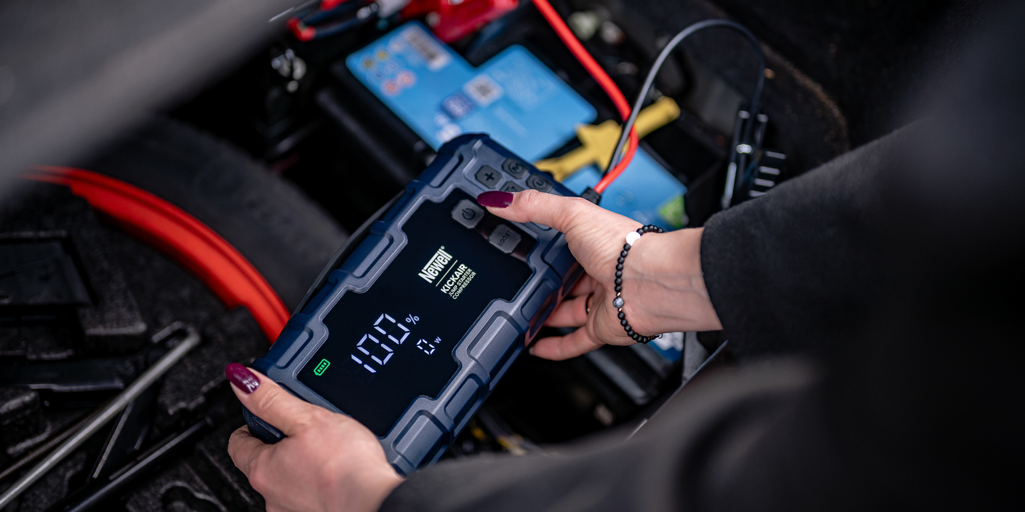 Urządzenie rozruchowe z kompresorem Newell KickAir