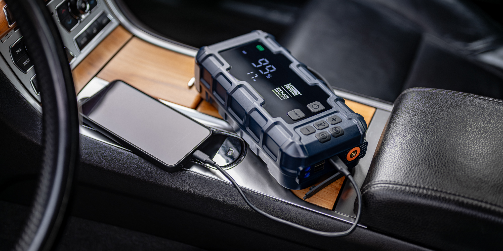 Urządzenie rozruchowe z kompresorem Newell KickAir