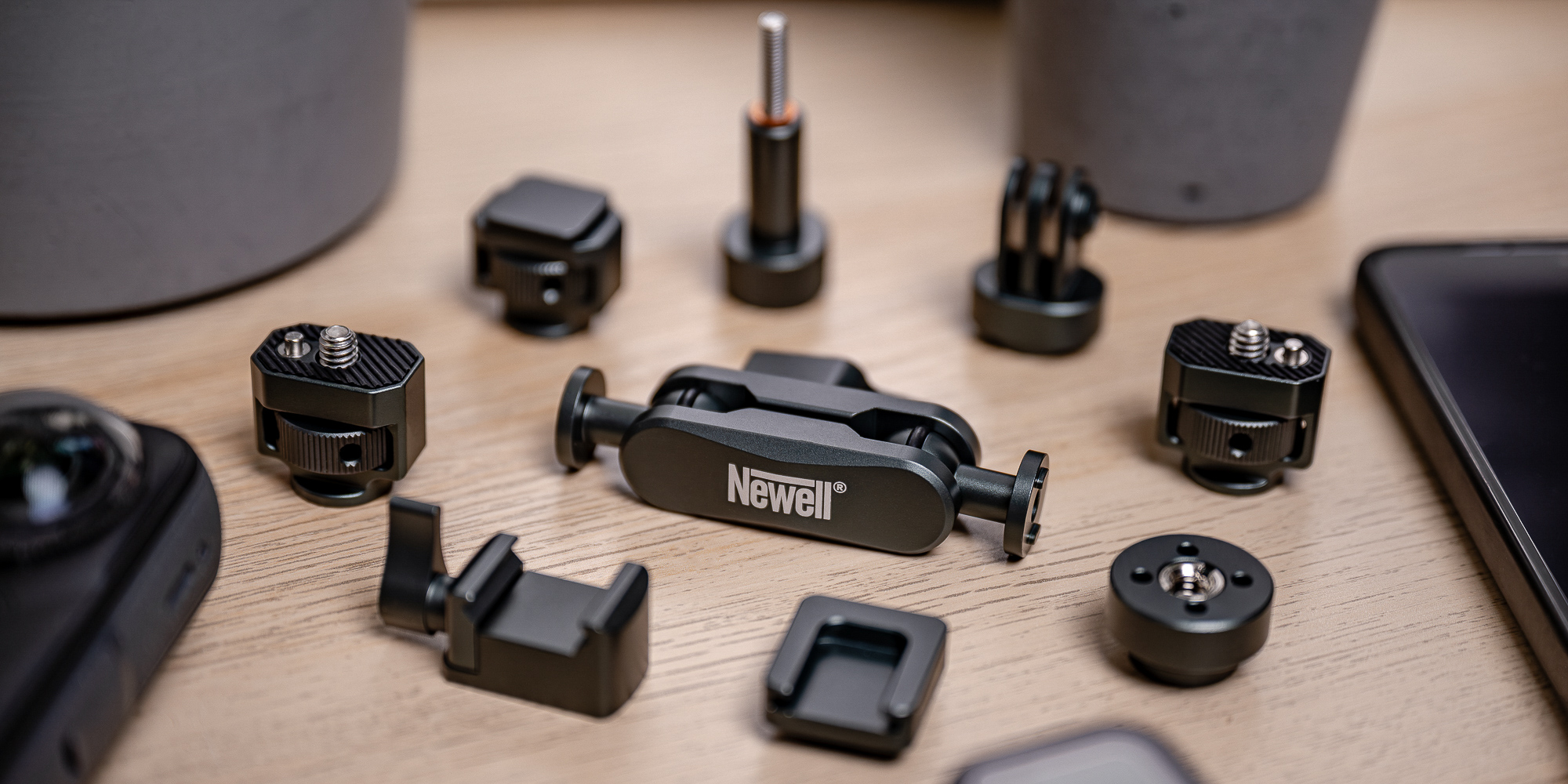 Zestaw akcesoriów montażowych Newell do aparatów i kamer