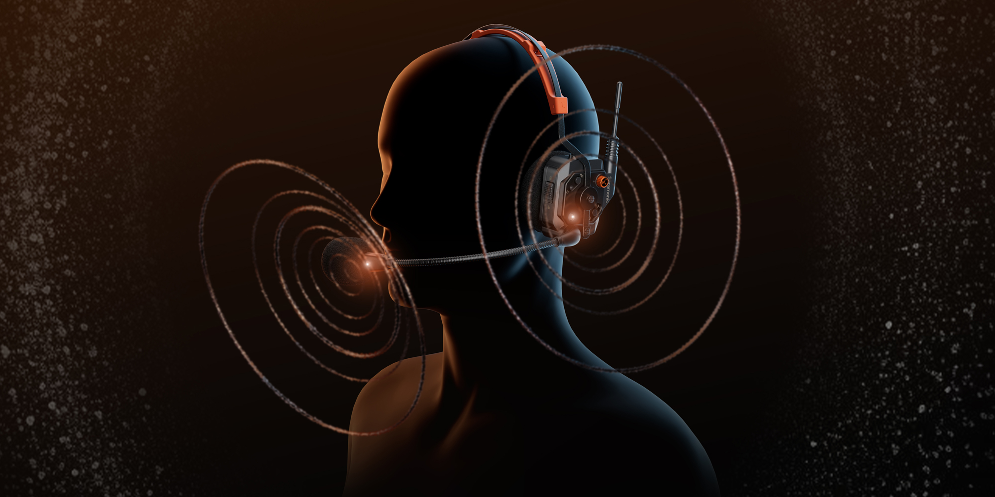 Bezprzewodowy system słuchawkowy Saramonic WiTalk9 X-3D