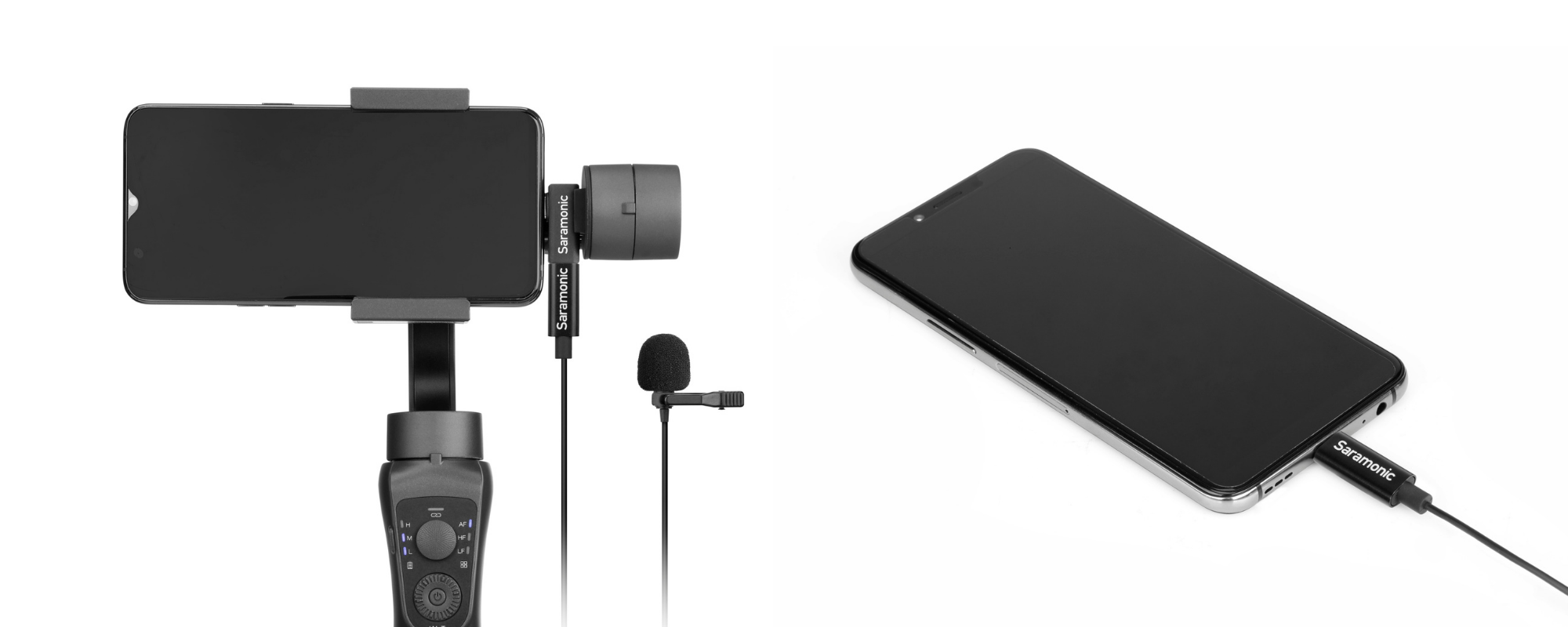 Microphone cravate avec USB Type C