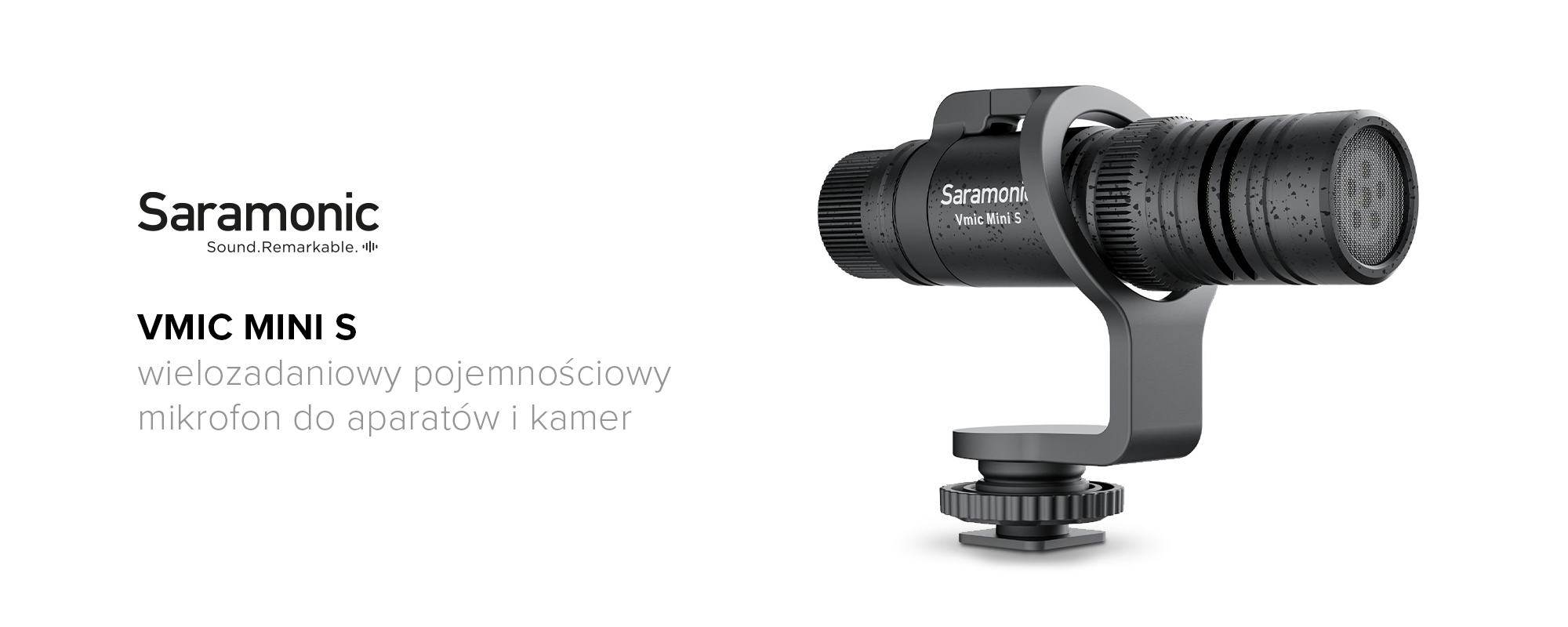 Mikrofon pojemnościowy Saramonic Vmic Mini S do aparatów kamer