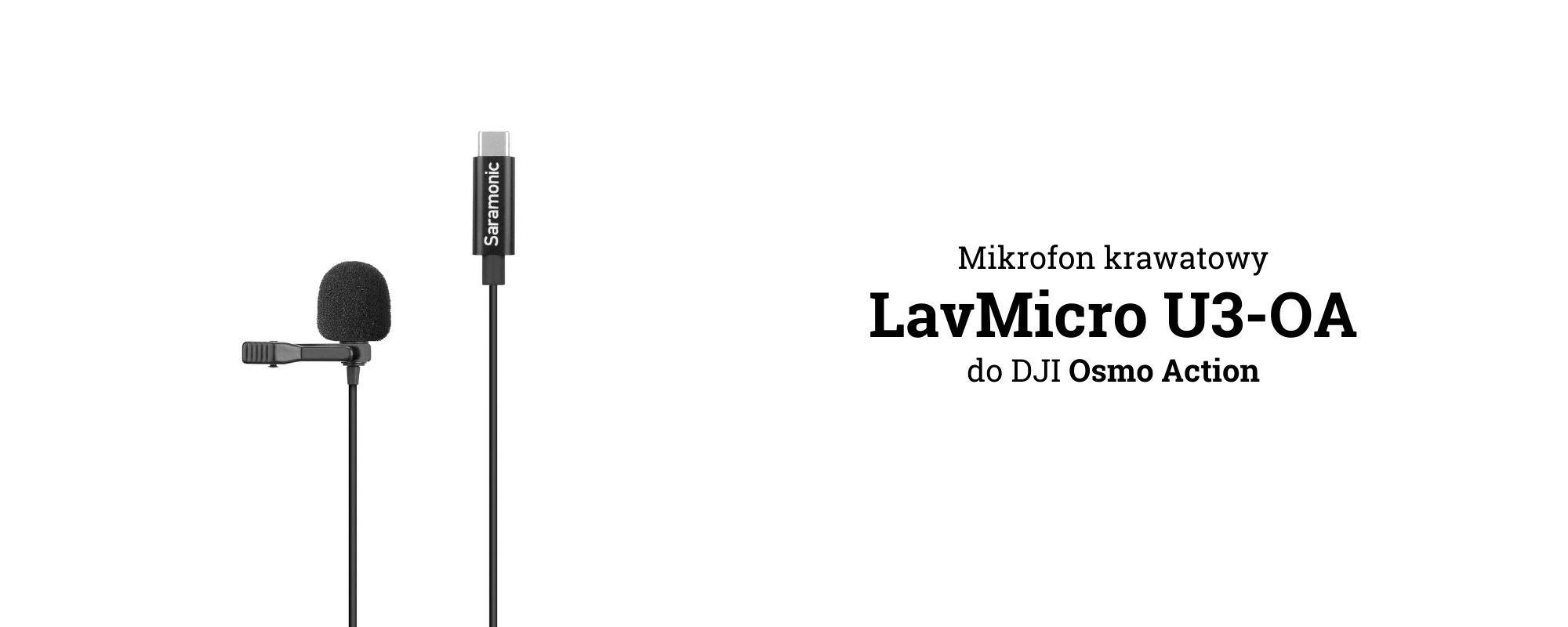 LavMicro U3 OA do Dji Osmo Action