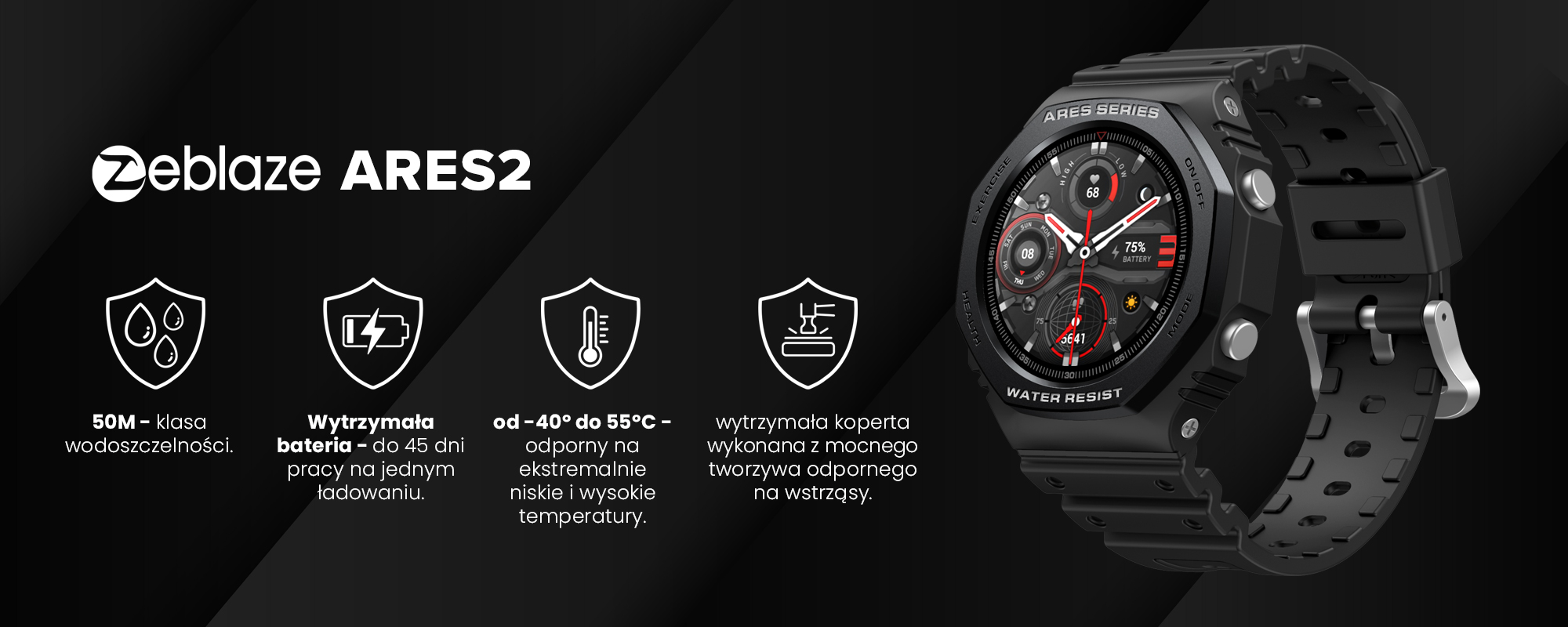 Smartwatch Zeblaze Ares 2