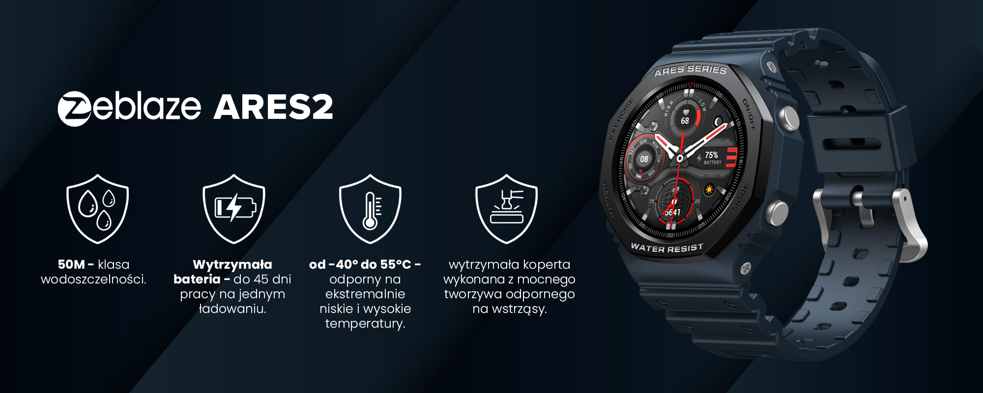 Smartwatch Zeblaze Ares 2