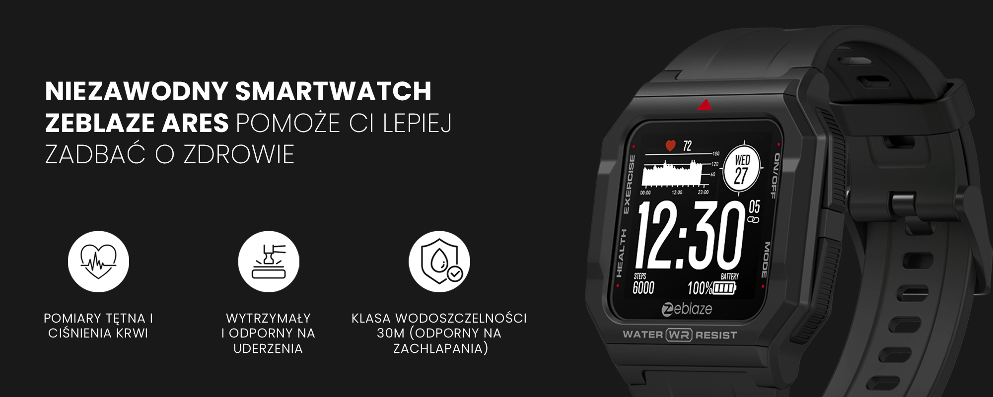 Smartwatch Zeblaze Ares