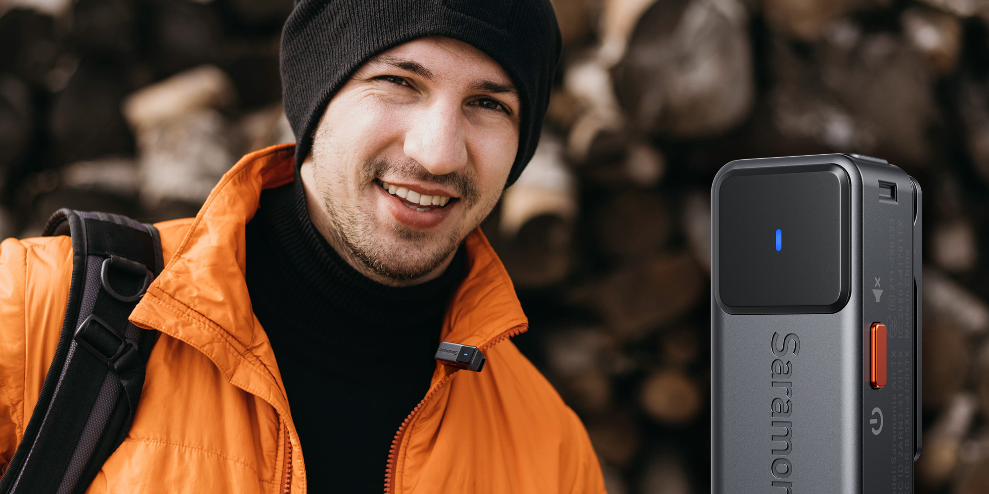 Zestaw do bezprzewodowej transmisji dźwięku Saramonic Air-01 (RX + TX +TX)