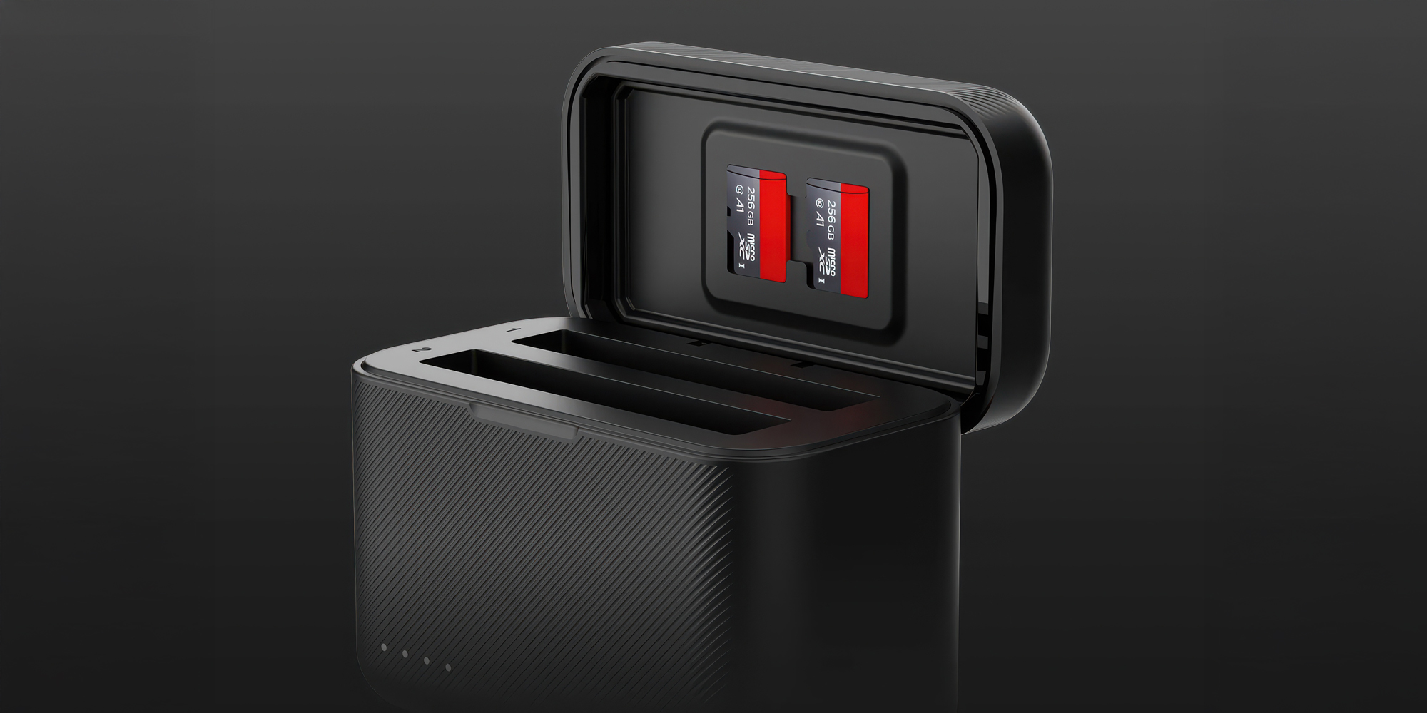 Ładowarka dwukanałowa Telesin S0-BCG-07-TIS do akumulatorów Insta360 X4