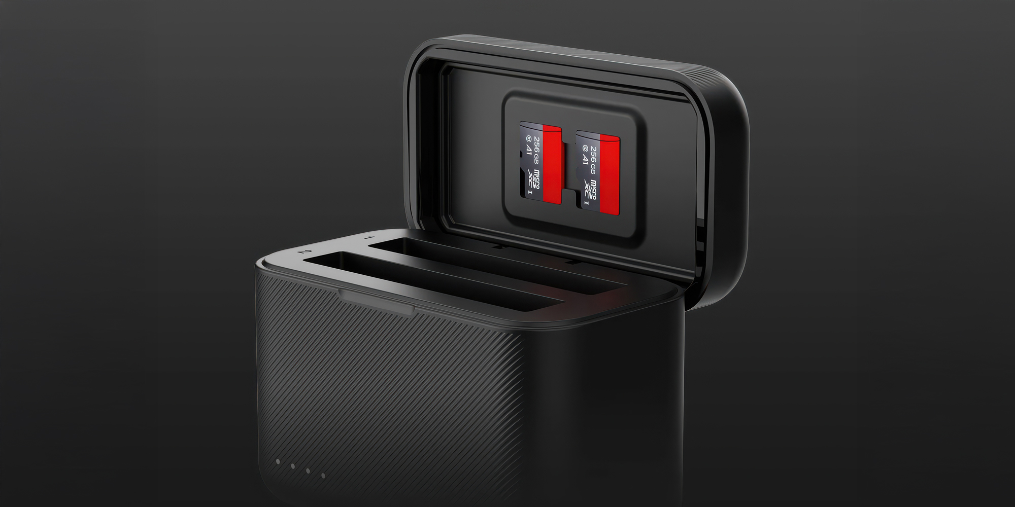 Ładowarka dwukanałowa Telesin SO-BCG-03-TIS do akumulatorów Insta360 X3