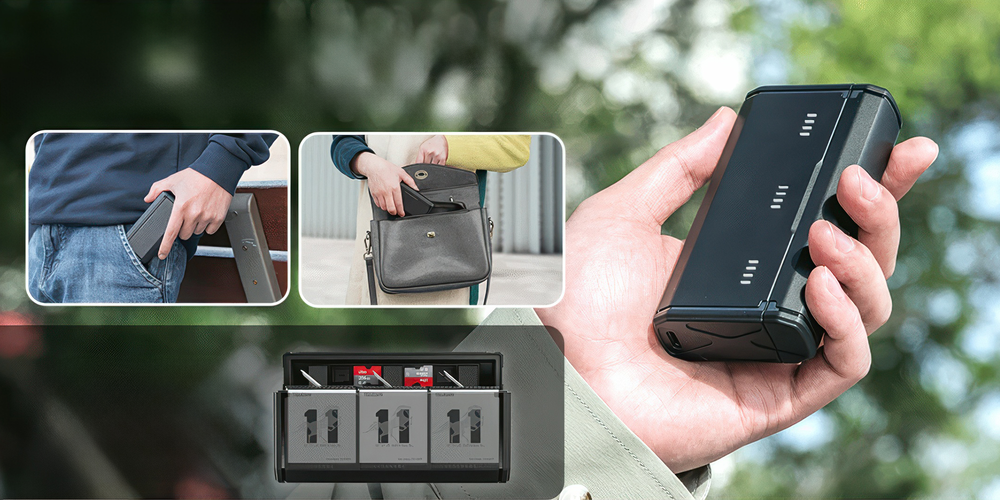 Ładowarka trójkanałowa Telesin GP-HPK-011 do akumulatorów GoPro Hero 9 _ 10 _ 11 _ 12