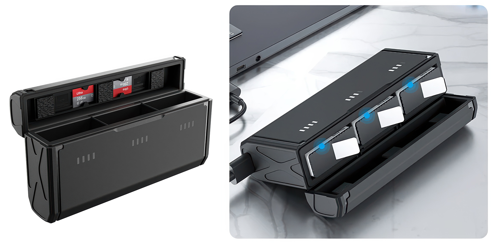 Ładowarka trójkanałowa Telesin GP-HPK-011 do akumulatorów GoPro Hero 9 _ 10 _ 11 _ 12