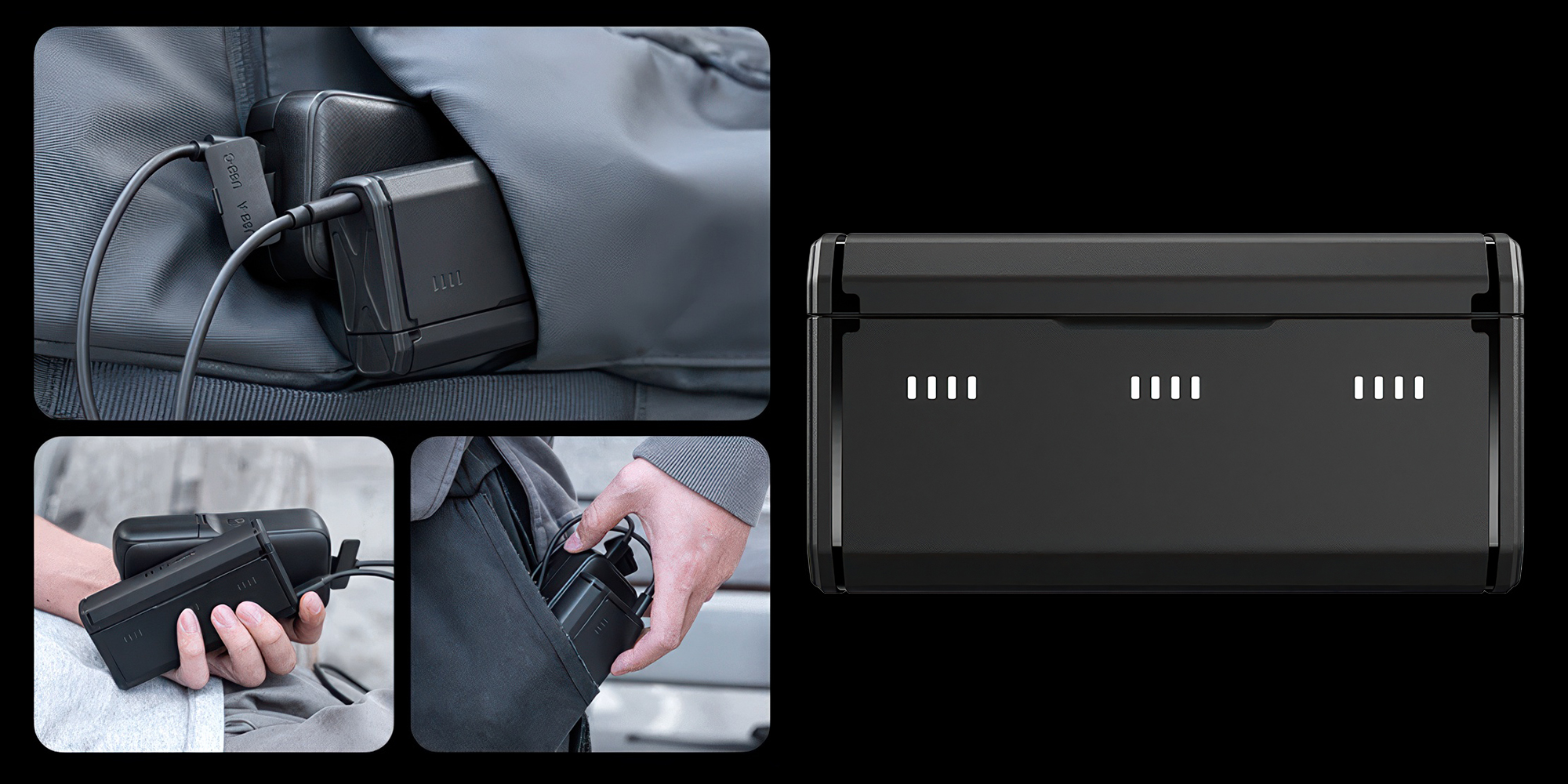 Ładowarka trójkanałowa Telesin GP-HPK-011 do akumulatorów GoPro Hero 9 _ 10 _ 11 _ 12