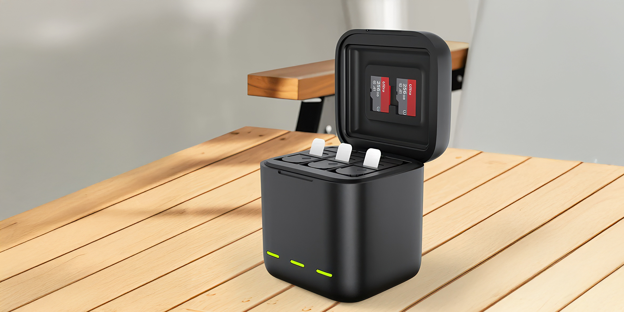 Ładowarka trójkanałowa Telesin S0-BCG-10-TGP do akumulatorów GoPro Hero 13