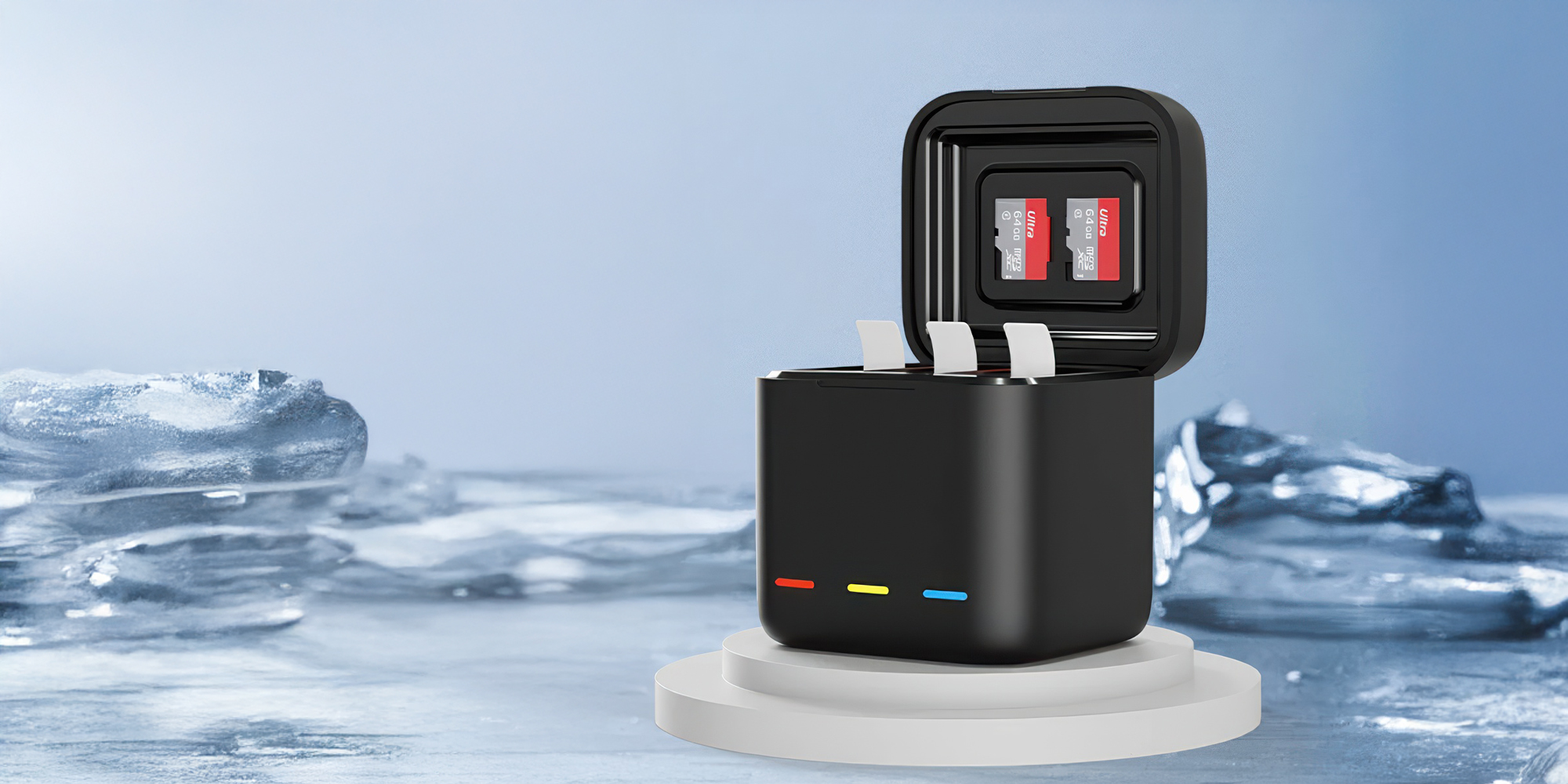 Ładowarka trójkanałowa Telesin S0-BCG-10-TGP do akumulatorów GoPro Hero 13