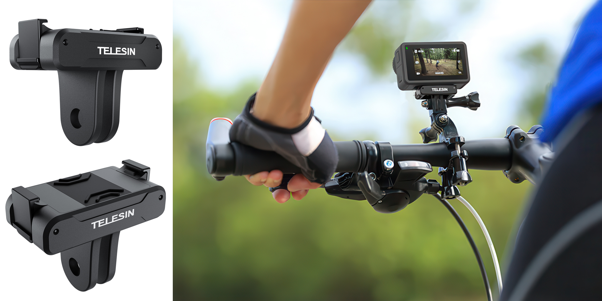 Adapter montażowy Telesin OA-TPM-T04 do kamer DJI Action 3 _ 4 _ 5 Pro na system GoPro