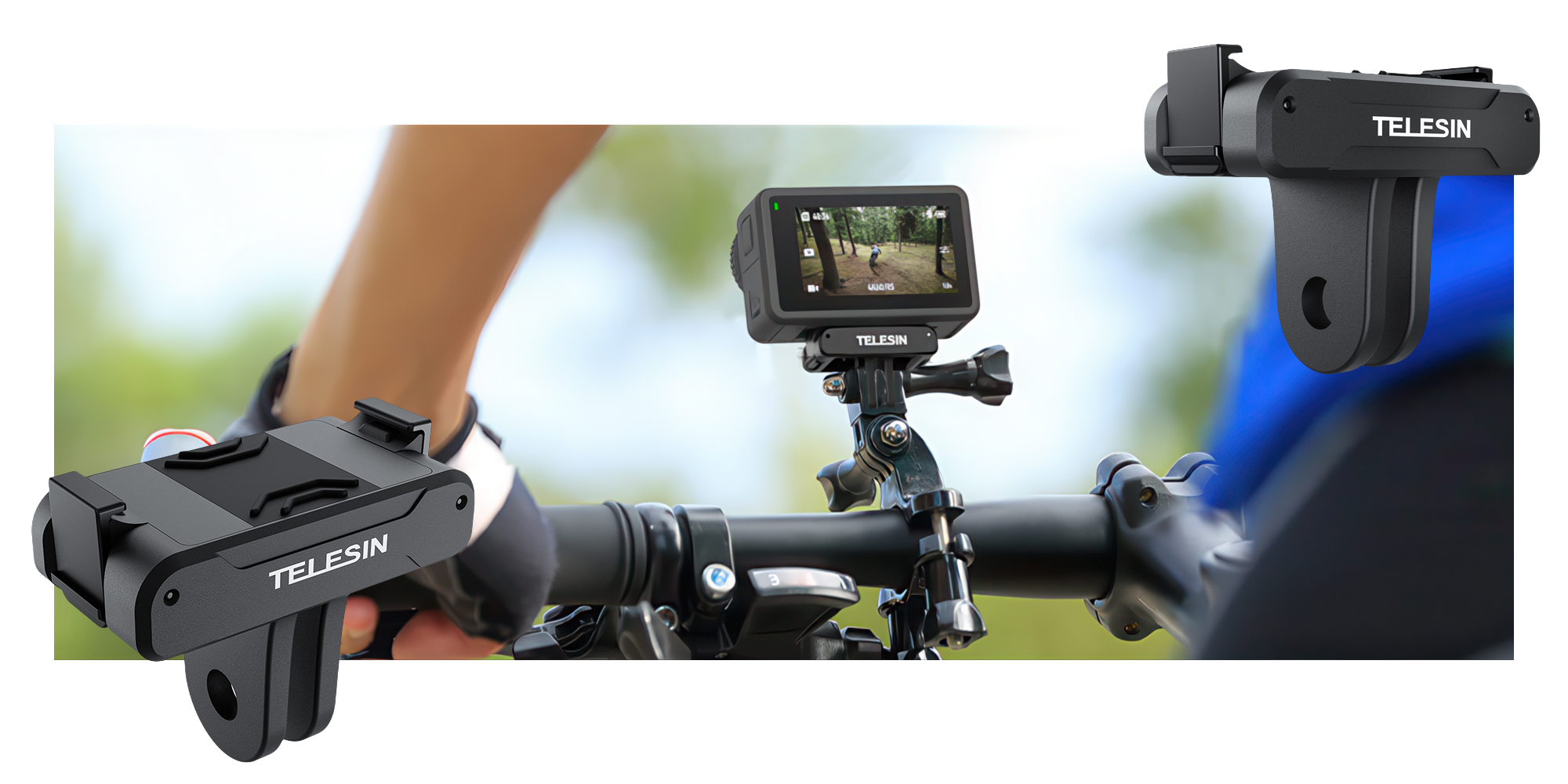 Adapter montażowy Telesin OA-TPM-T04 do kamer DJI Action 3 _ 4 _ 5 Pro na system GoPro