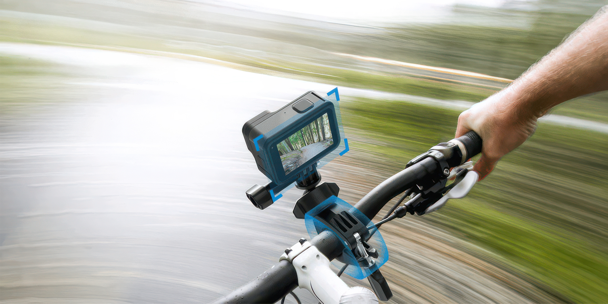 Mocowanie na rurę Telesin TE-HBM-004 do kamer sportowych i aparatów