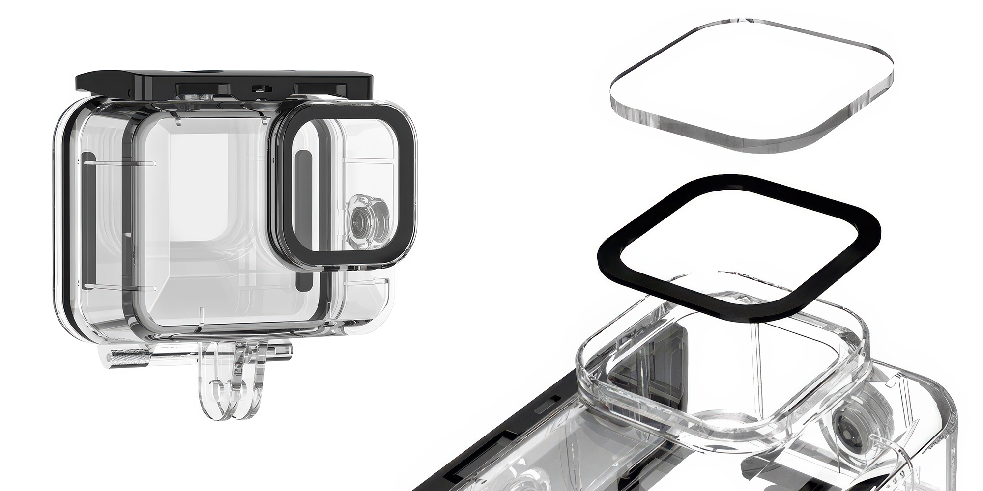 Obudowa wodoodporna Telesin GP-WTP-901 do kamer GoPro Hero 9 / 10 / 11 / 12 / 13