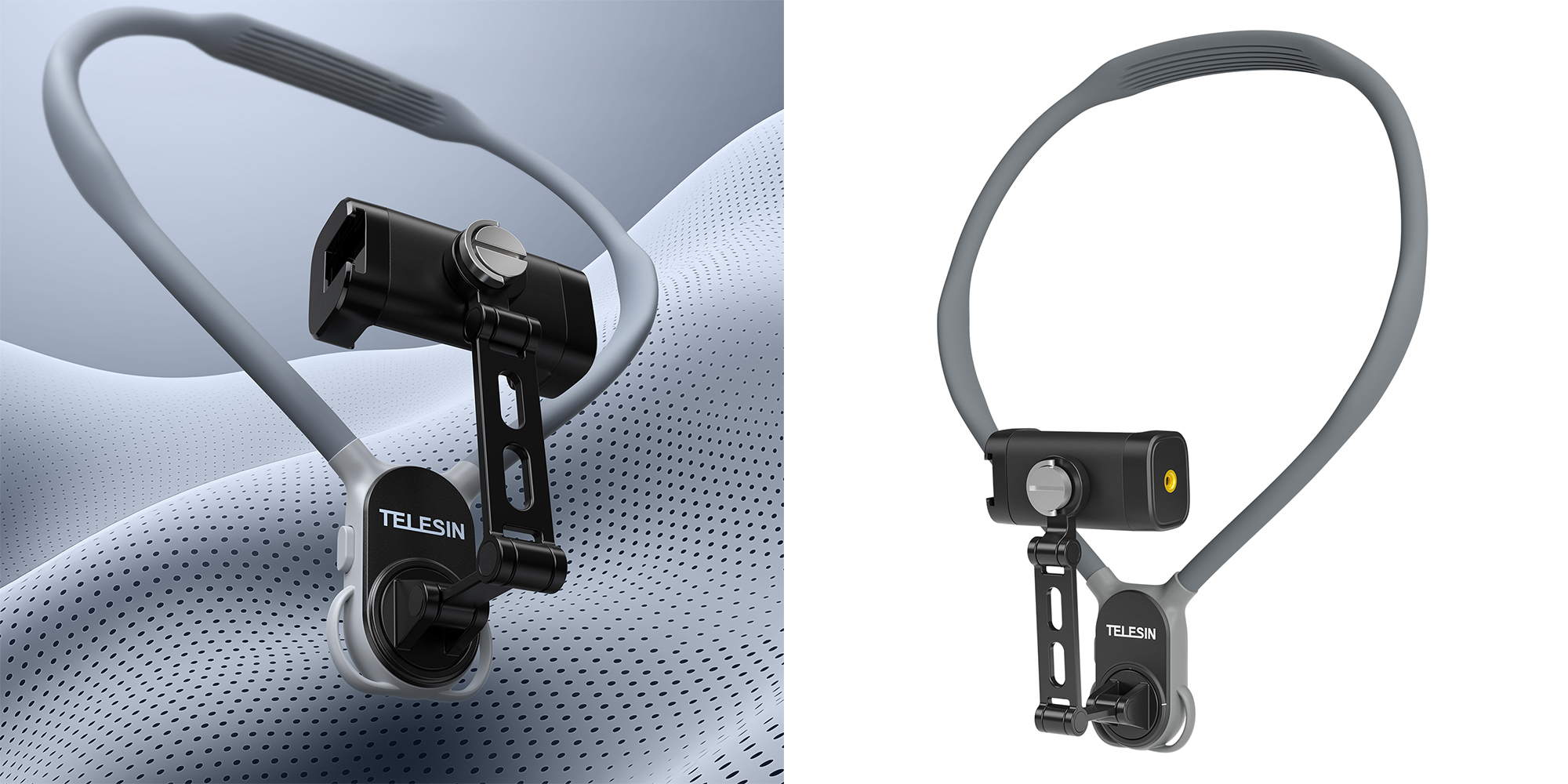 Opaska na szyję Telesin S2-HNB-02 z uchwytem do smartfonów