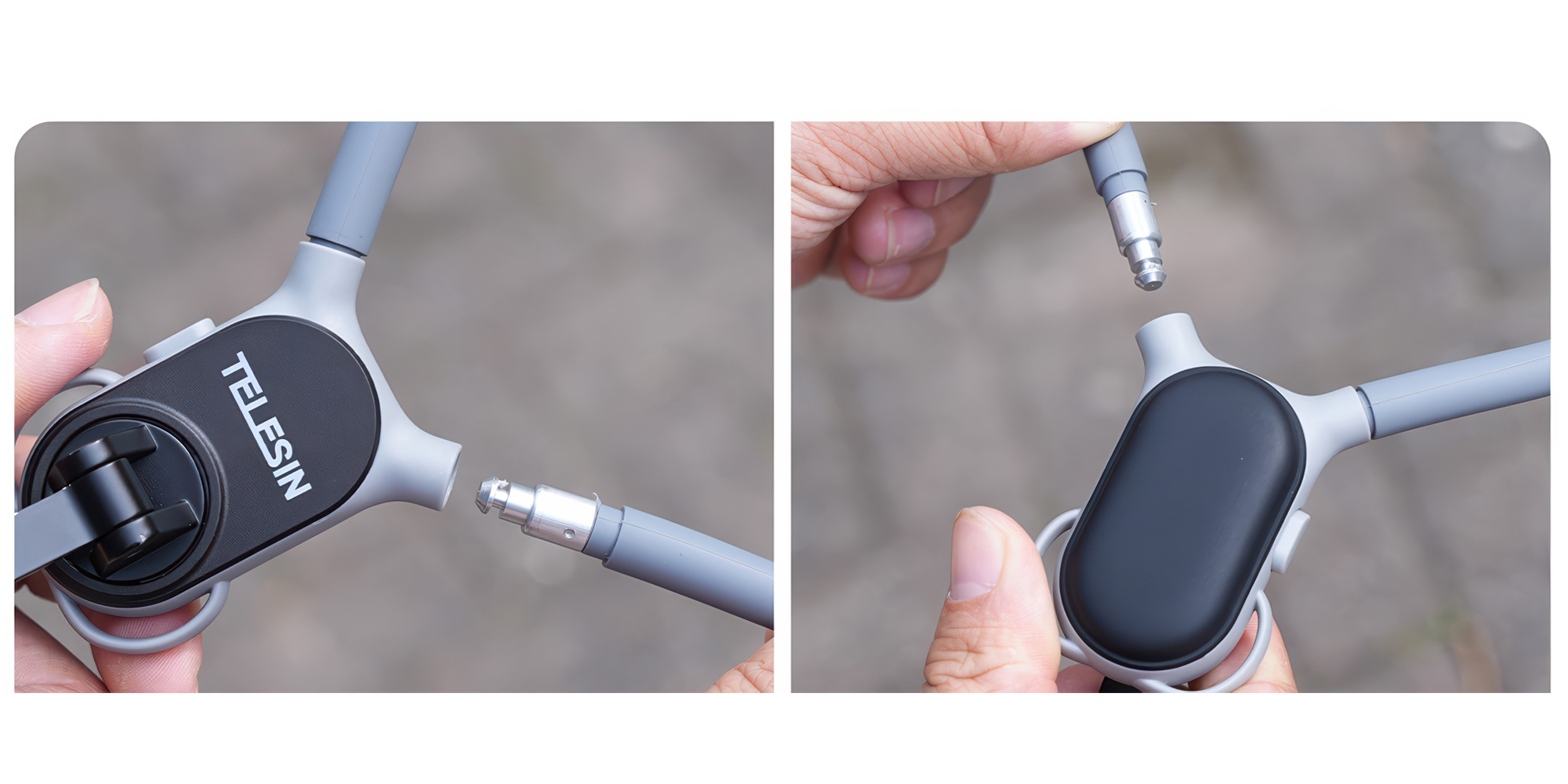 Opaska na szyję z uchwytem magnetycznym Telesin MNM-002 do smartfonów