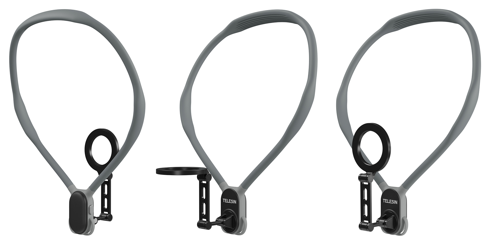 Opaska na szyję z uchwytem magnetycznym Telesin MNM-002 do smartfonów