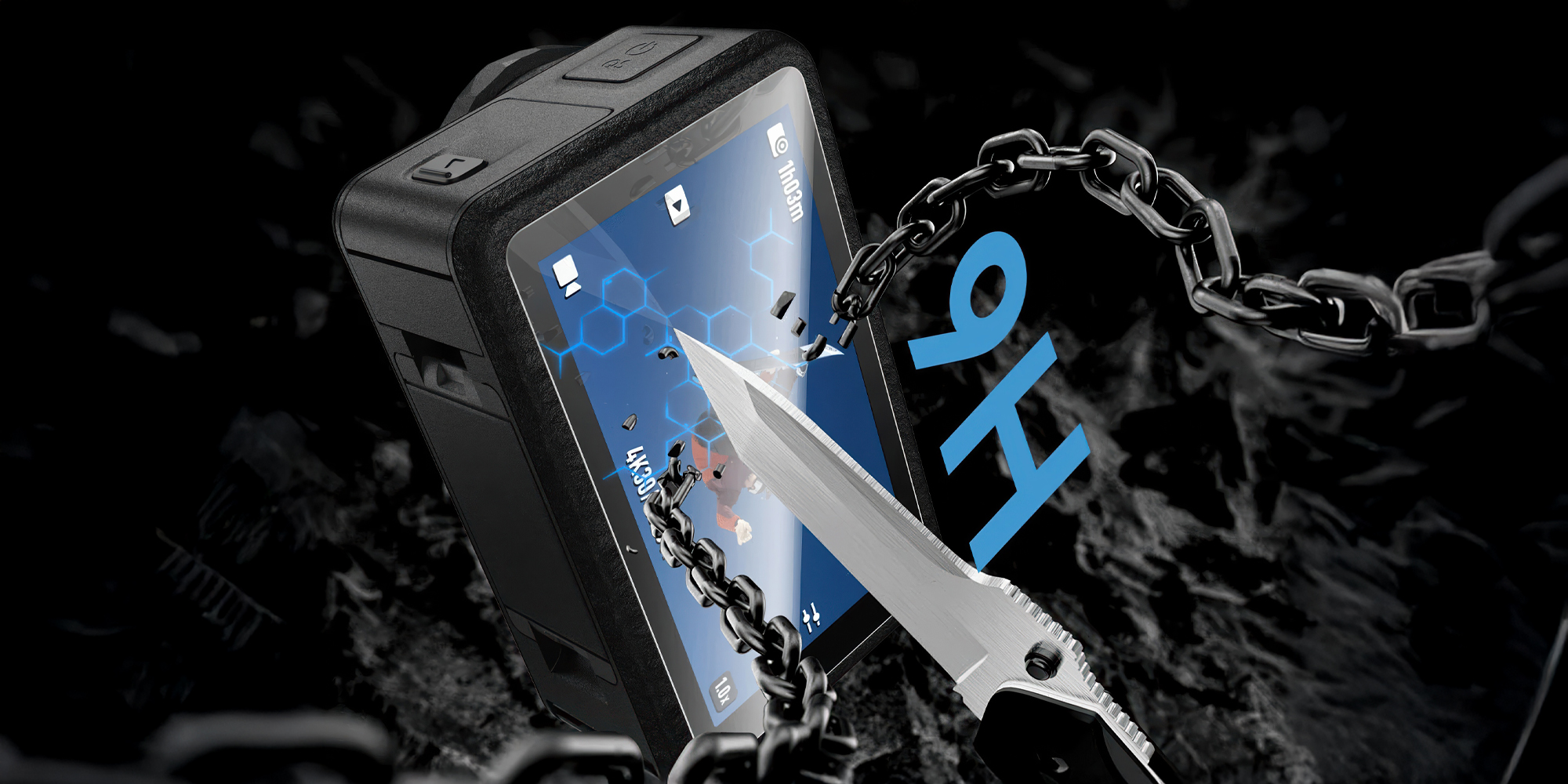 Osłona LCD Telesin S6-FLM-13-TDJ do kamer DJI Action 5 Pro