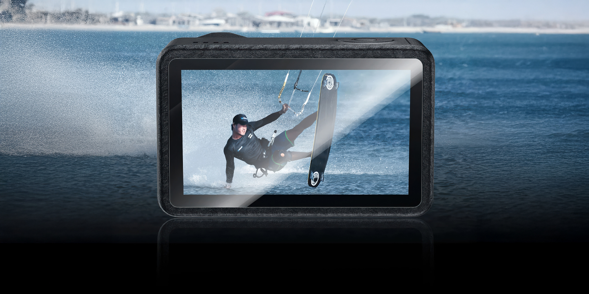 Osłona LCD Telesin S6-FLM-13-TDJ do kamer DJI Action 5 Pro