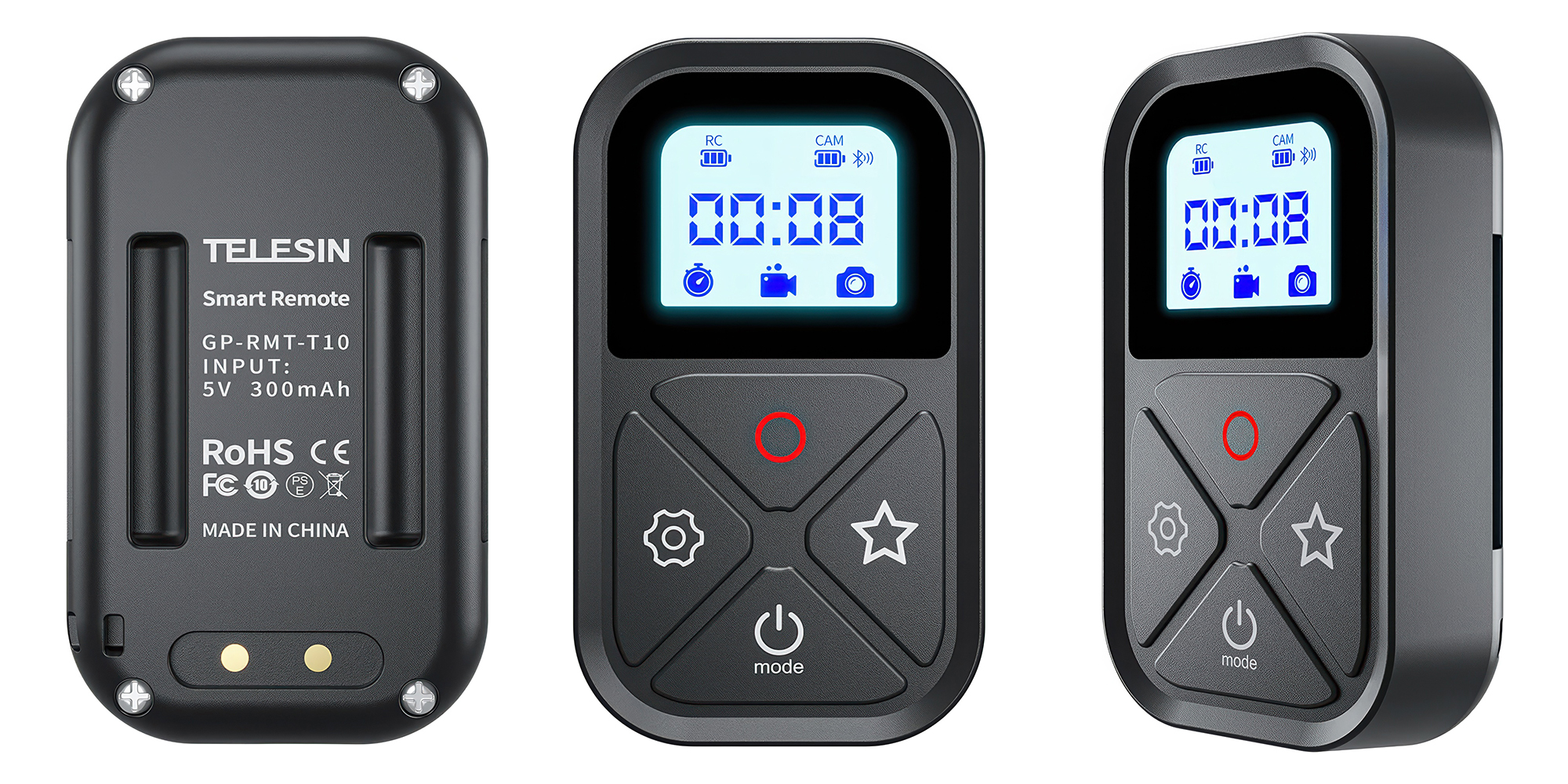 Pilot Telesin GP-RMT-T10 do kamer GoPro Hero 8 / 9 / 10 / 11 / 12 / Max