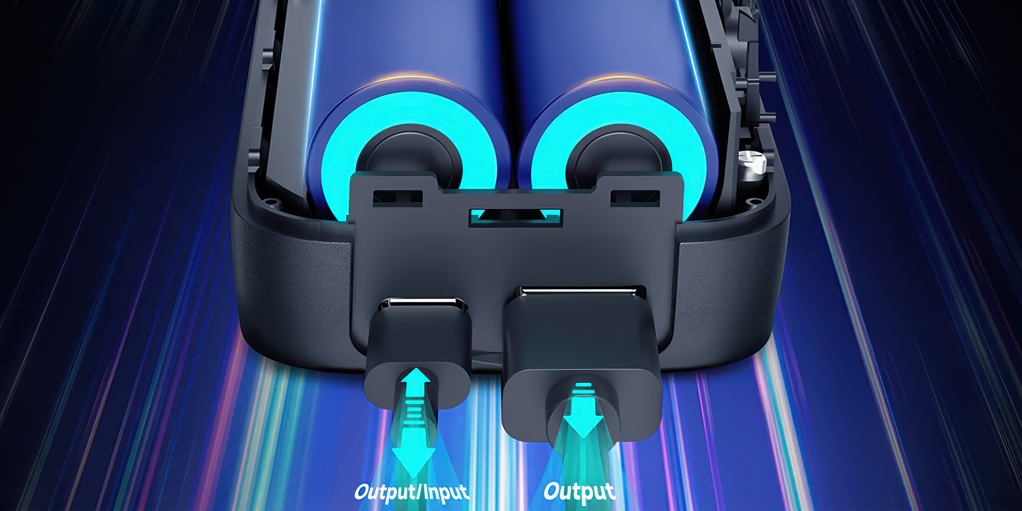 Power Bank Telesin GP-PB-001 z wbudowaną ładowarką do akumulatorów GoPro Hero 5 / 6 / 7 / 8 / 9 / 10 / 11 / 12