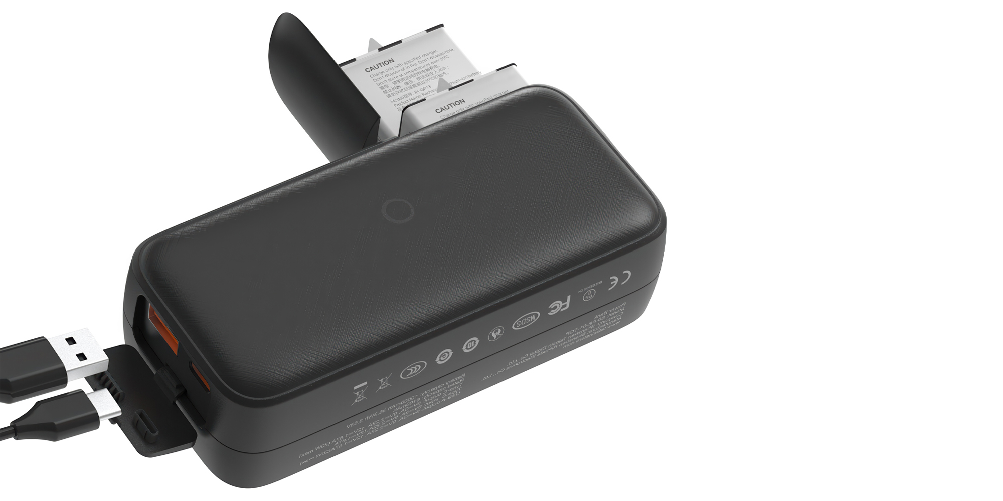 Power Bank Telesin S0-PB-01-TGP z wbudowaną ładowarką do akumulatorów GoPro Hero 13