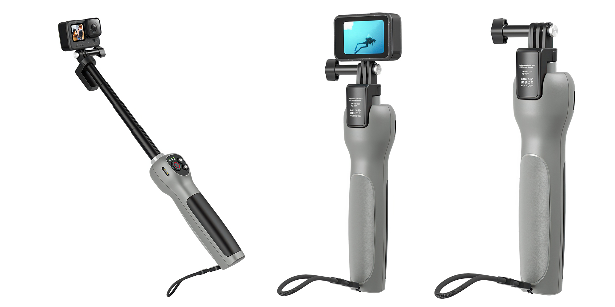 Ramię teleskopowe Telesin GP-WBT-001 z pilotem do kamer GoPro Hero 8 _ 9 _ 10 _ 11 _ 12 _ Max